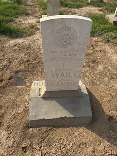 BAGHDAD (NORTH GATE) WAR CEMETERY - SPRINGHAM, A